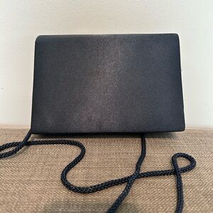 Elegant Navy Blue Clutch Bag